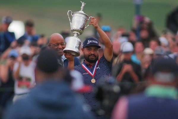 U.S. Open champ JJ Spaun rises to No. 8 in World Golf Rankings
