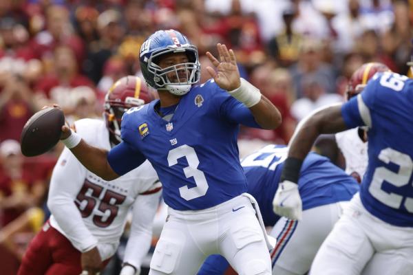 Giants still rolling with QB Russell Wilson in Week 2