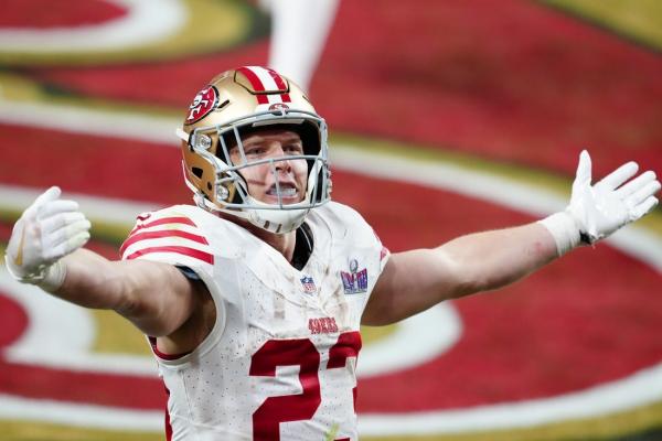 49ers RB Christian McCaffrey practices, could play Sunday thumbnail