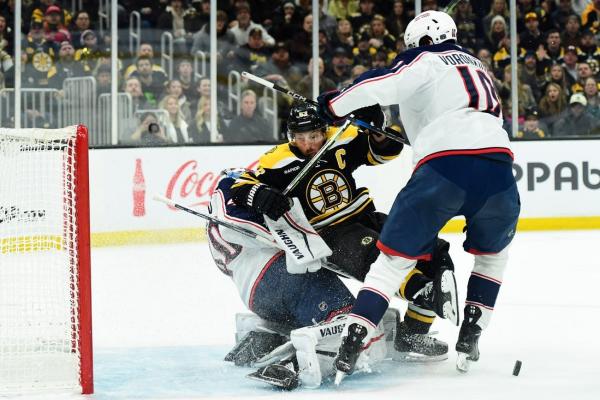 Bruins blank Blue Jackets, avenge home-and-home loss