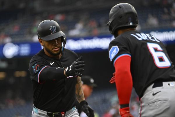 On long night in D.C., Marlins hand Nats 6th straight loss