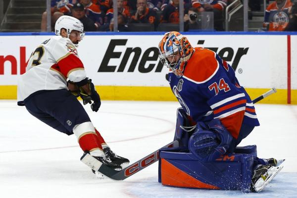Panthers even Cup series with Oilers on Brad Marchand’s 2OT goal