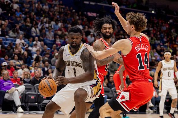 Zion Williamson’s 29 points help Pelicans beat Bulls to end 9-game skid