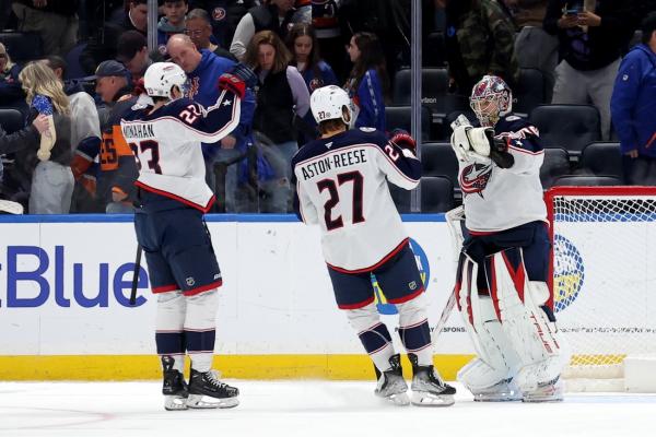 NHL roundup: Jackets end skid with SO win over Isles