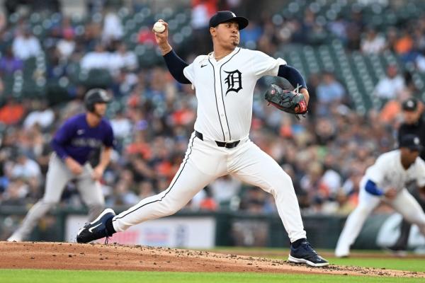 Keider Montero logs shutout as Tigers clobber Rockies