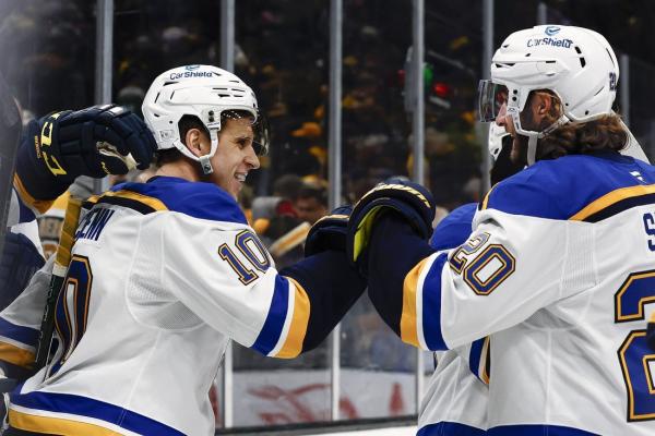 NHL roundup: Blues escape Boston with OT win