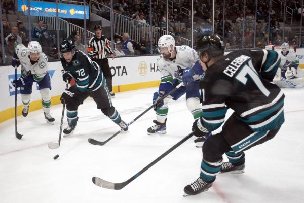 Canucks edge Sharks on Drew O’Connor’s OT penalty shot