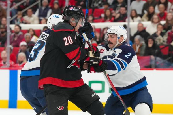 Seth Jarvis nets hat trick as Hurricanes pound Jets