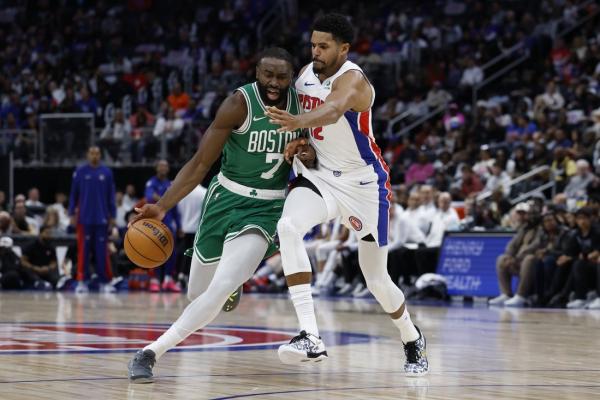 Pistons overcome 17-point deficit, beat Celtics in home opener