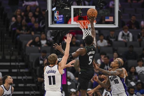 Streaking Timberwolves get little resistance in dispatching Kings