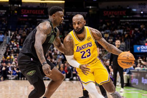 Luka Doncic, LeBron James score 30 each as Lakers top Pelicans