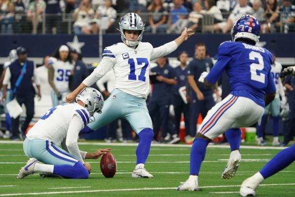 Brandon Aubrey, Cowboys stun Giants in OT after back-and-forth affair