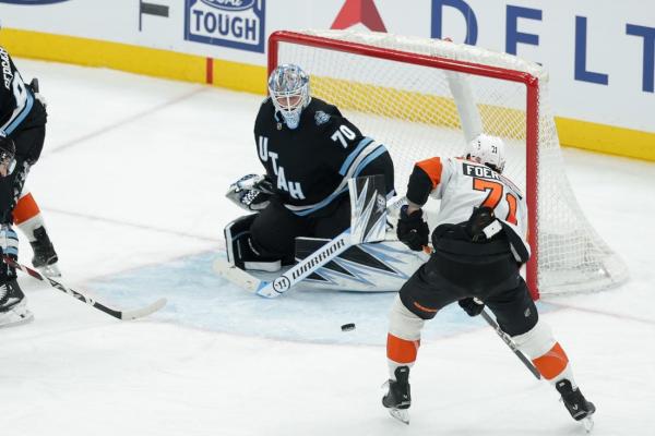 Dylan Guenther’s return sparks Utah to OT win over Flyers