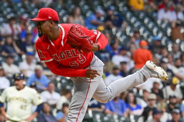 Angels P Jose Soriano leaves game after being hit by liner