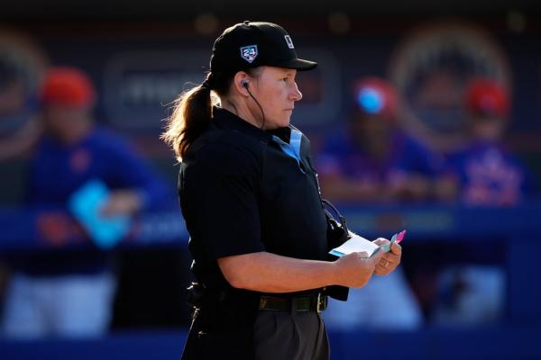 Jen Pawol to make history as MLB’s first female umpire