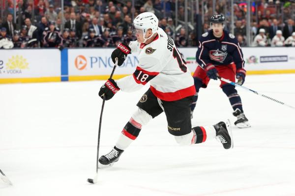 Tim Stutzle's 2 goals propel Senators past Blue Jackets