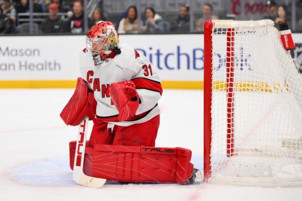 Hurricanes G Frederik Andersen nursing lower-body injury