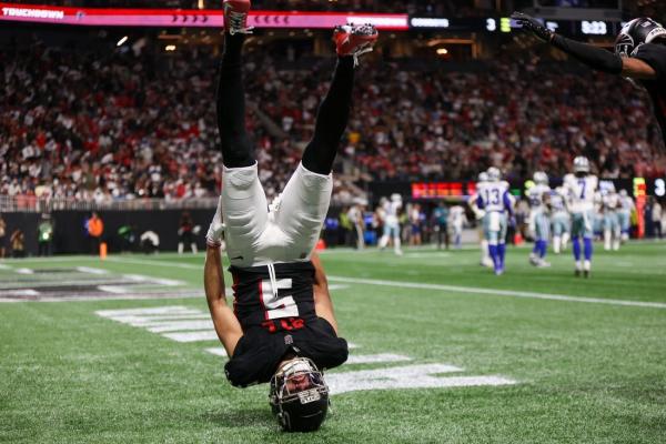 Falcons WR Drake London (hip) ruled out vs. Cowboys