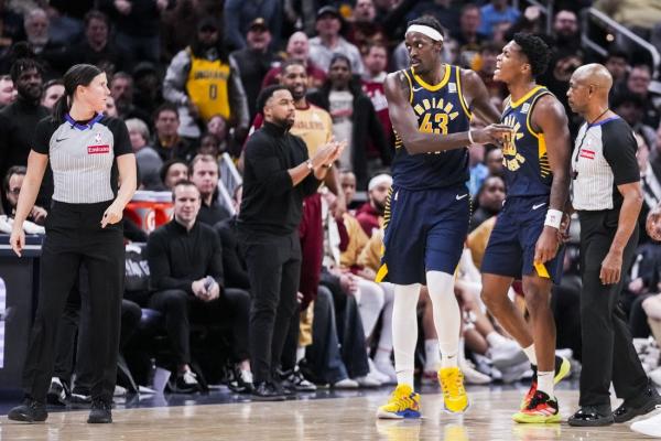 Pacers' Bennedict Mathurin gets 1-game ban for bumping ref thumbnail