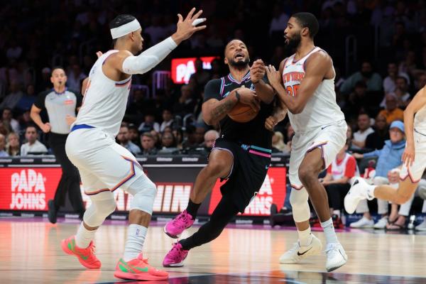 Heat weather Knicksâ late flurry to win at home