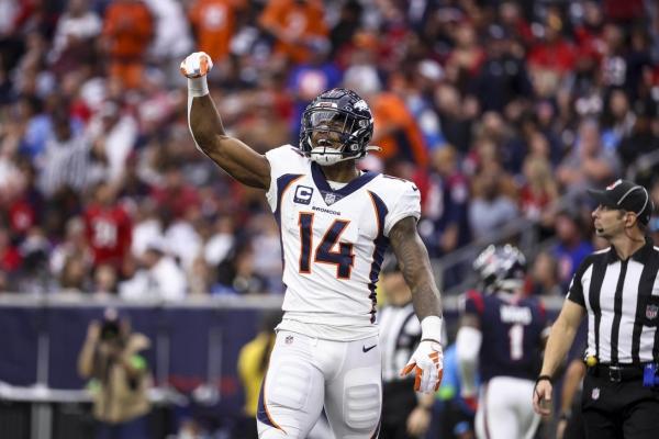 Reports: Broncos sign WR Courtland Sutton to restructured contract