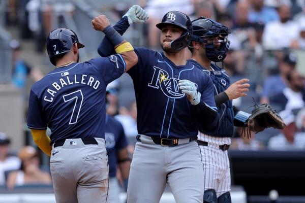 Randy Arozarena, Taj Bradley fuel Rays in rout of Yankees thumbnail