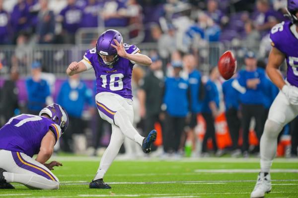 Reports: Vikings K Will Reichard (quad) headed to IR