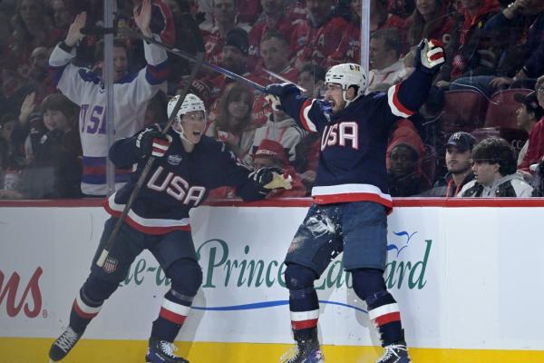 United States rallies past Canada in 4 Nations Face-Off