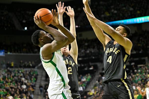 No. 17 Purdue clamps down after halftime to beat No. 13 Oregon