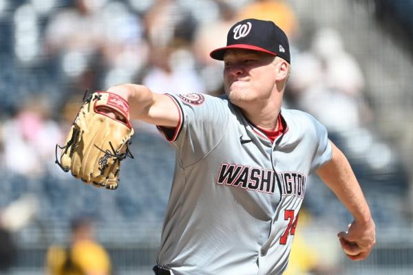 Nationals’ DJ Herz overpowers Pirates in Game 1 of doubleheader