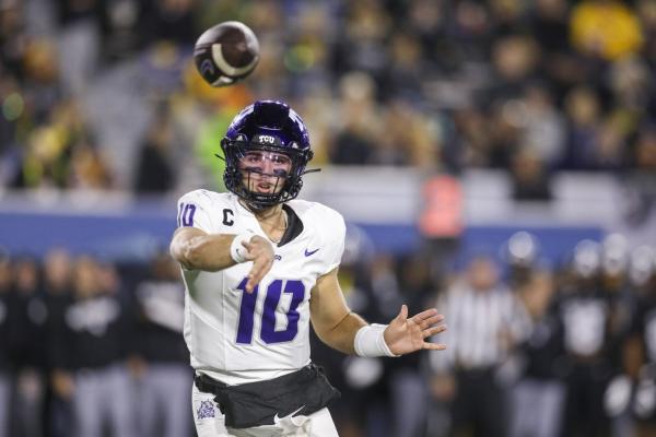TCU holds off late rally to edge West Virginia in Morgantown