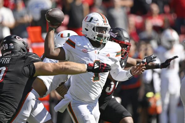 Heisman Trophy Odds: Miami’s Cam Ward slices into Ashton Jeanty’s cushion