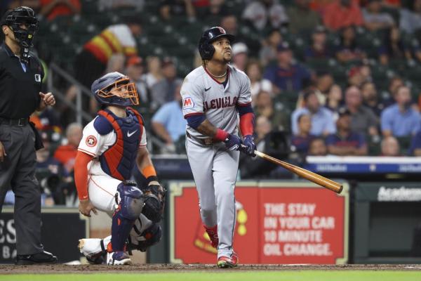 Angel Martinez’s grand slam in 10th lifts Guardians past Astros