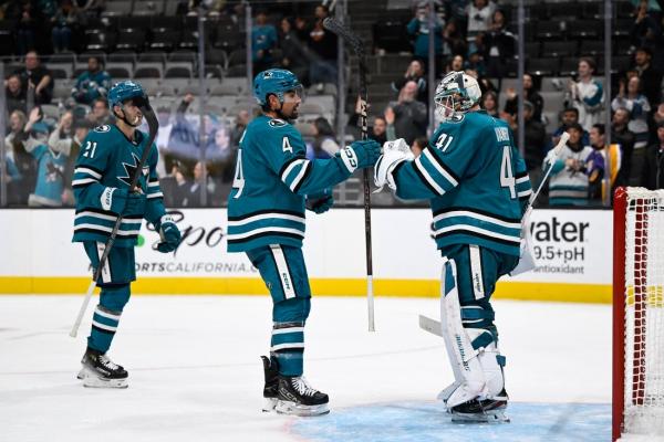 Sharks piecing together rare winning streak with Canucks up next