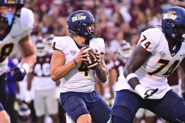 Tucker Gleason tosses 3 TDs as Toledo stuns Mississippi State