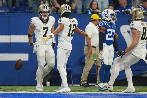 Saints’ Chris Olave, Taysom Hill expected to play vs. Chargers