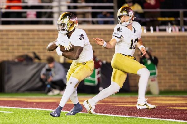 No. 10 Notre Dame using time wisely ahead of clash vs. Navy
