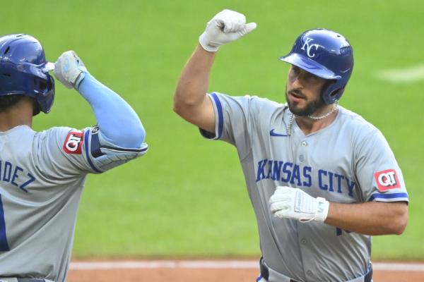 MLB roundup: Royals pull even with Guardians in AL Central