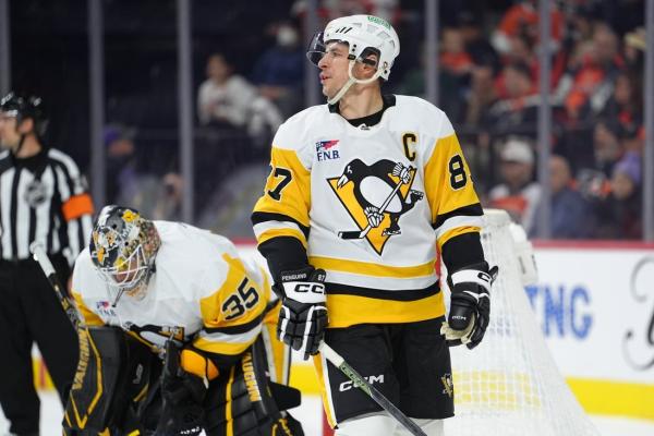 NHL roundup: Sidney Crosby's 2 goals lead Pens past Flyers