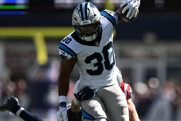 Panthers rule out RB Chuba Hubbard; Rico Dowdle ready for Cowboys