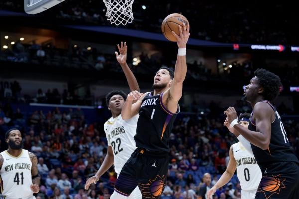 Devin Booker, Suns shoot for 2-game sweep of Pelicans