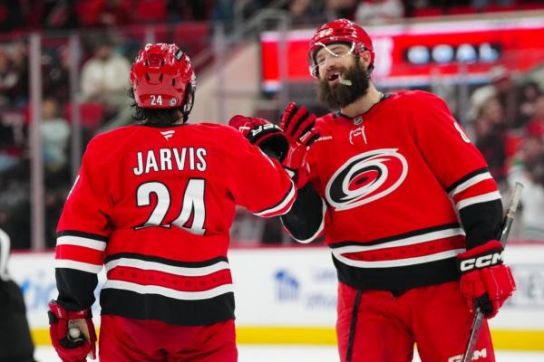 NHL roundup: Seth Jarvis, Hurricanes thrash Jackets