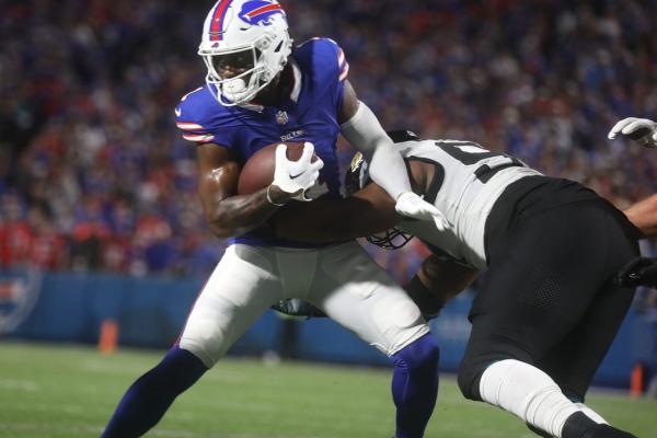 Bills rule out WR Curtis Samuel, LB Terrel Bernard vs. Seahawks thumbnail