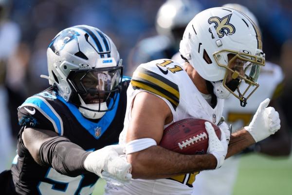 Tyler Shough, defense get Saints past Panthers 17-7