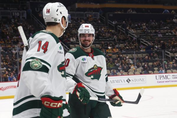 Wild making best of long road trip so far, take on Sharks