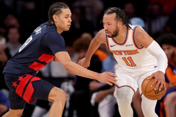 Knicks bash Wizards behind balanced effort from starters