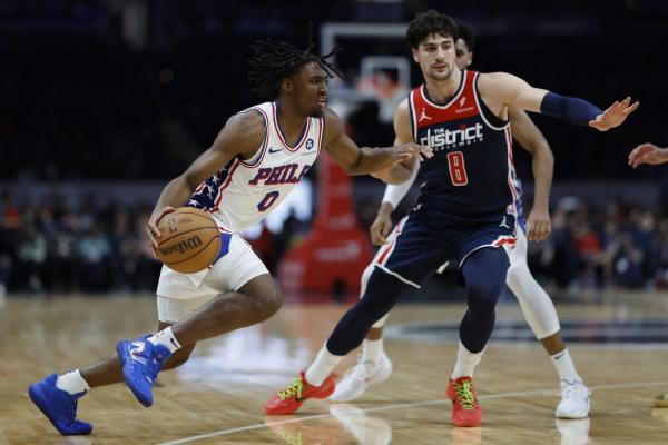 Tyrese Maxey delivers late as Sixers get by Wizards