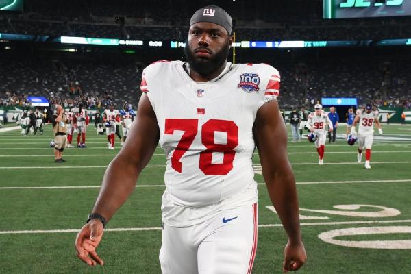 Giants LT Andrew Thomas (foot) may make season debut Sunday vs. Chiefs