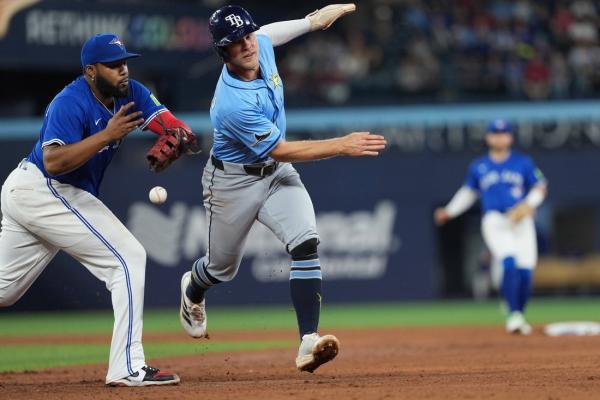 Junior Caminero’s slam highlights Rays’ 5-run ninth in win over Blue Jays
