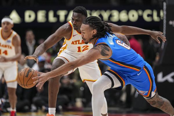 Chet Holmgren (31), Thunder defeat depleted Hawks